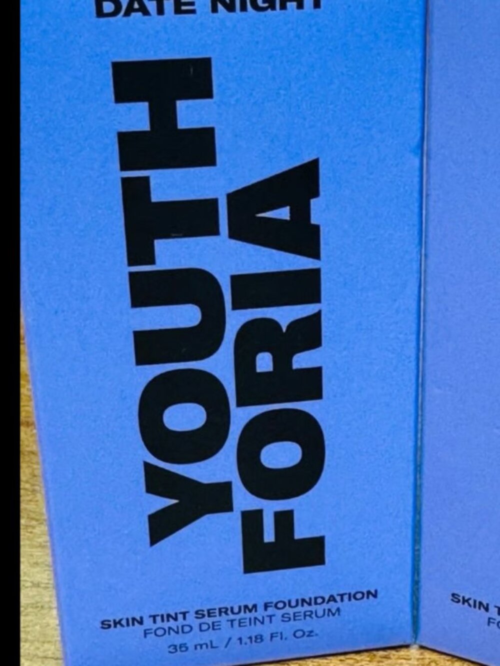 Youth Foria Skin Tint Serum Foundation Date Night